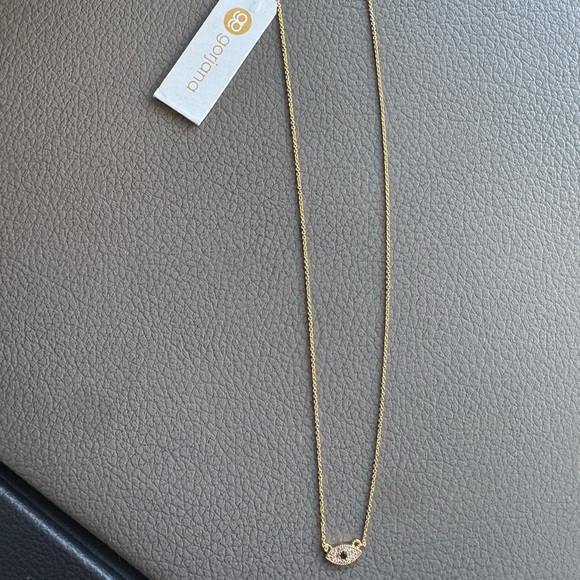 Gorjana Jewelry - Gorjana Evil Eye Gold Necklace